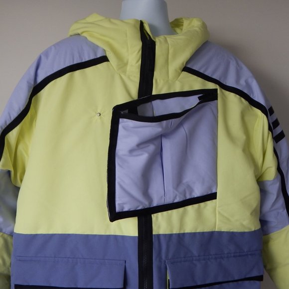 NWT Men’s Adidas XPLORIC Down Insulated Parka Size XL Multicolor - Picture 7 of 15